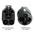 CCS 2 til CHAdeMO hurtiglader adapter — 1 000 VAC - 250A - 250 kW